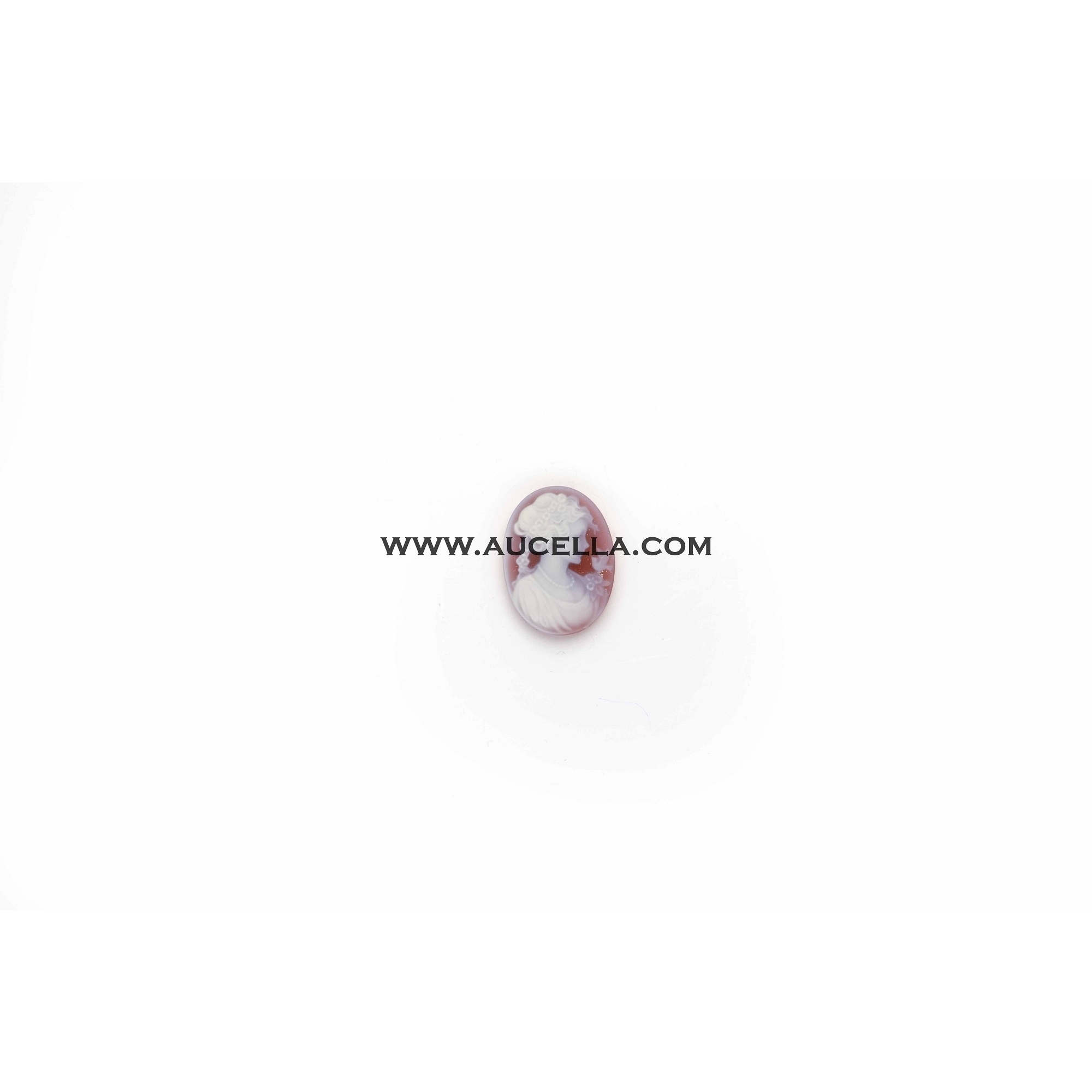 Agate cameo 14 mm